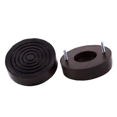 Výhodná Nabídka Podložka pro zvedáky s upěvňovacím šroubem M6 a centrální prohlubní